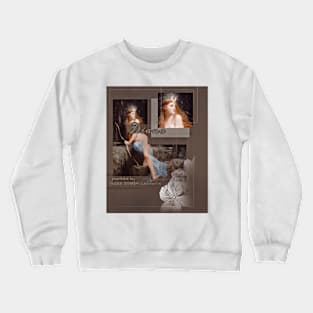 Diana aesthetics female beauty art artsy love romantic painting woman vintage retro Crewneck Sweatshirt